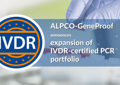 GeneProof announces expansion of its IVDR-certified PCR portfolio